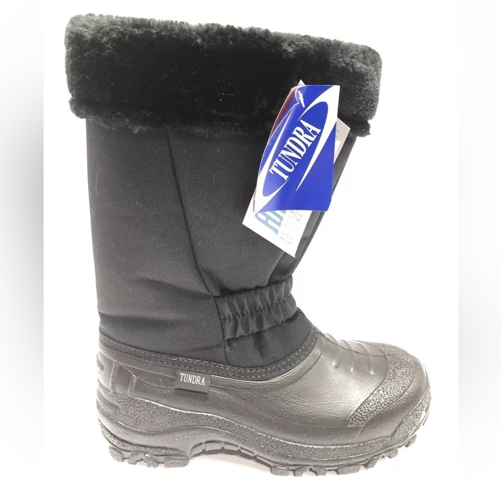 Tundra Women’s Glacier, Black Winter Boots, Size 7M